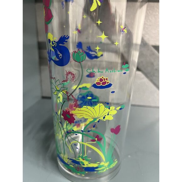 Chiho Aoshima Absolut Vodka Drink Pitcher Limited Edition Floral Mermaid w/ Lid - Picture 4 of 7